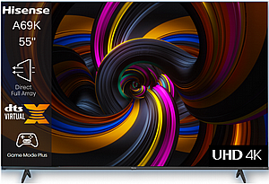 טלוויזיה Hisense 55A69K 4K 55 אינטש הייסנס | יבואן רישמי טלוויזיה Hisense 55A69K 4K 55 אינטש הייסנס | יבואן רישמי